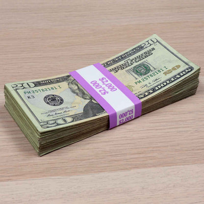 $34,000 ✔️RealAged™ Full Print New Series Stacks & Bands Pack by Prop Money Inc