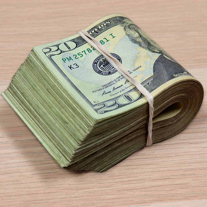 $12,000 ✔️RealAged™ Full Print New Series Stack & Band Pack by Prop Money Inc