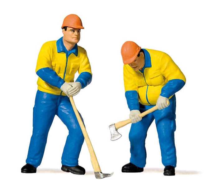 Preiser 44913 G Scale Modern Lumberjacks Set #2 Figures