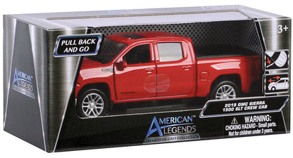 Motormax 73681AL-R 2019 GMC Sierra 1500 SLT, Red