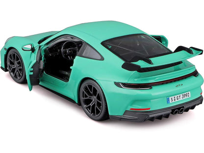 Porsche 911 GT3 Light Green 1/24 Diecast Model Car by Bburago