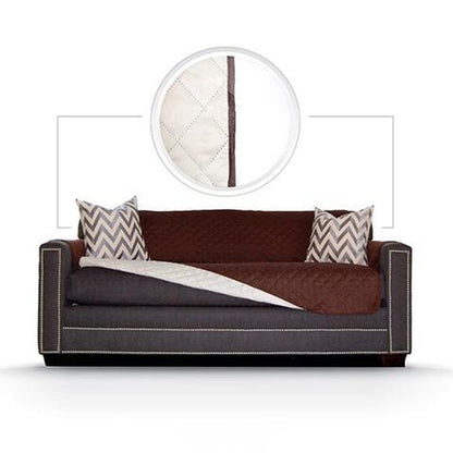 Ultimate Sofa Defender: Waterproof Reversible Slipcover by Dog Hugs Cat