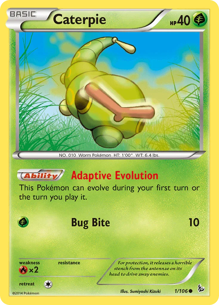 Caterpie (1/106) [XY: Flashfire]