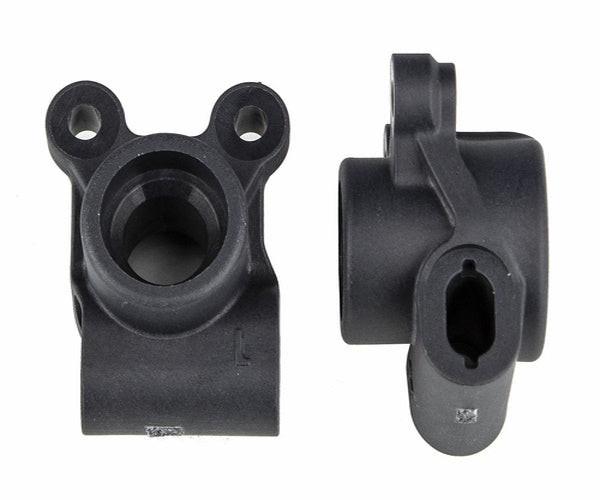 Team Associated ASC91876 RC10B6.2 Factory Team Rear Hubs, Carbon