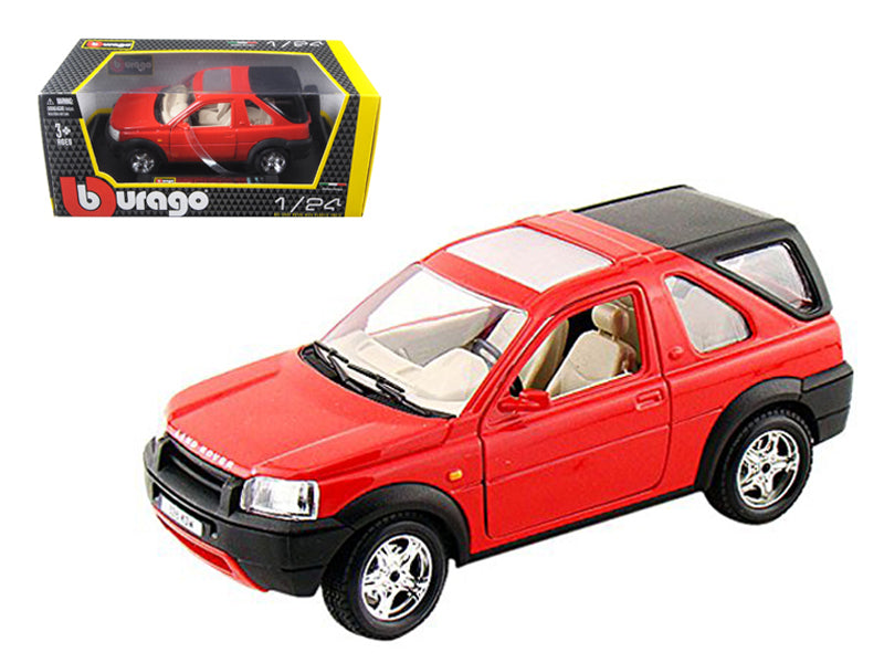 Land Rover Freelander Red 1/24 Diecast Model Car by Bburago  free shipping USA