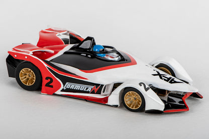 AFX 22015 Formula N White/Black/Red Mega G+ HO Slot Car