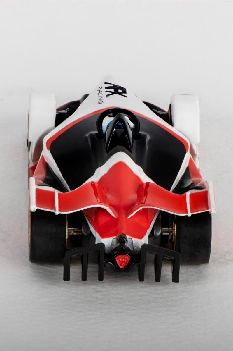 AFX 22015 Formula N White/Black/Red Mega G+ HO Slot Car