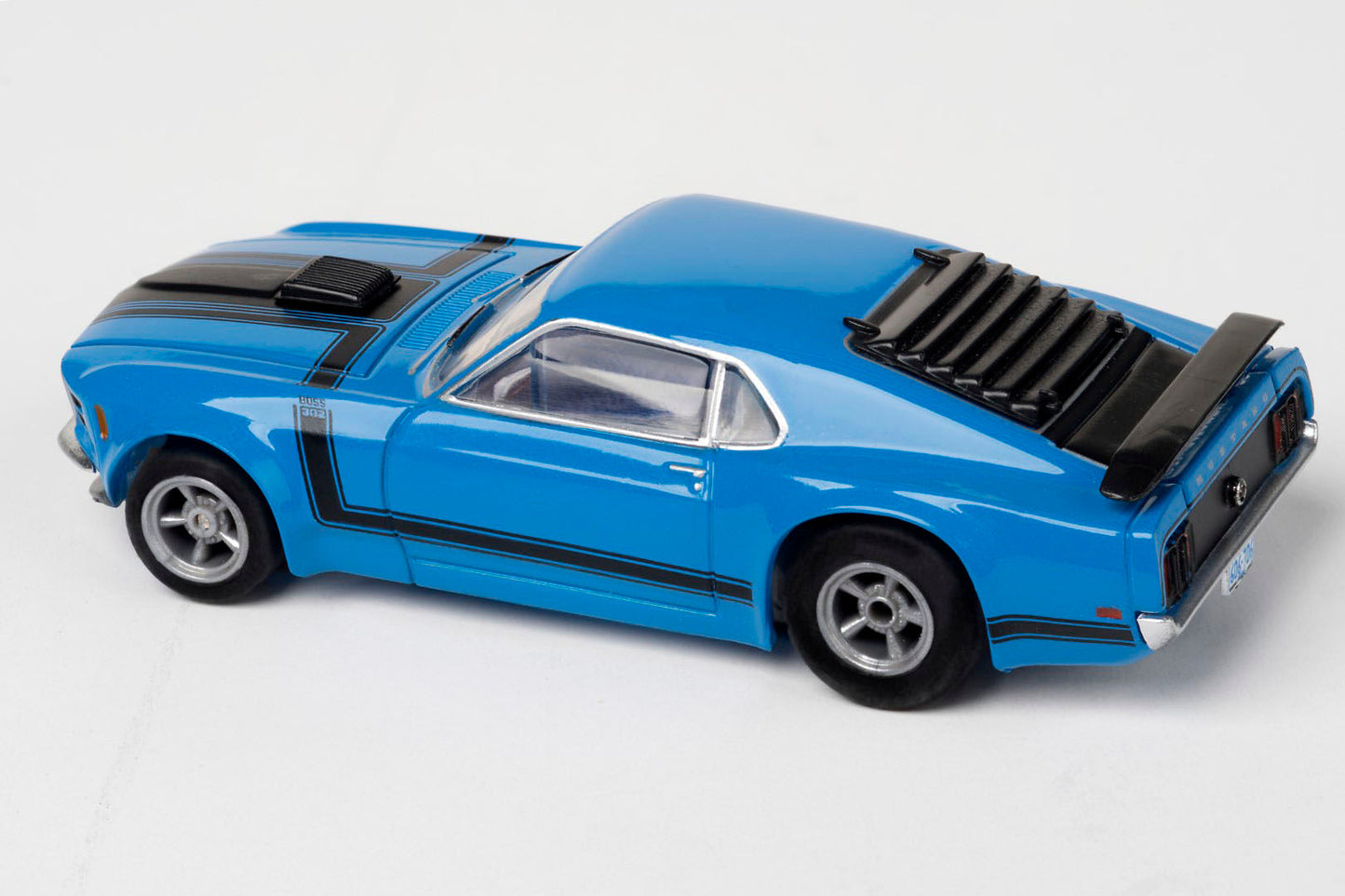 AFX 22026 Ford Mustang Boss 302 Blue MegeG+ Mega G+ Ho slot car AFX22026