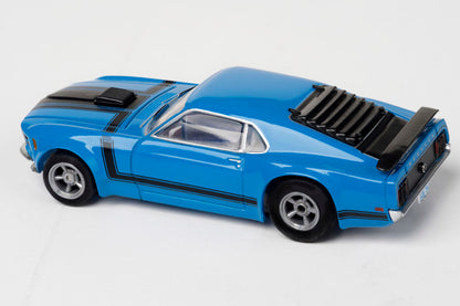 AFX 22026 Ford Mustang Boss 302 Blue MegeG+ Mega G+ Ho slot car AFX22026