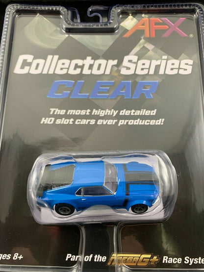 AFX 22026 Ford Mustang Boss 302 Blue MegeG+ Mega G+ Ho slot car AFX22026