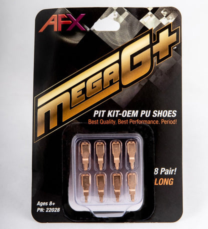 AFX 22028 Pit Kit OEM Pick up Shoes Long MG+ 1.7 Chassis AFX22028