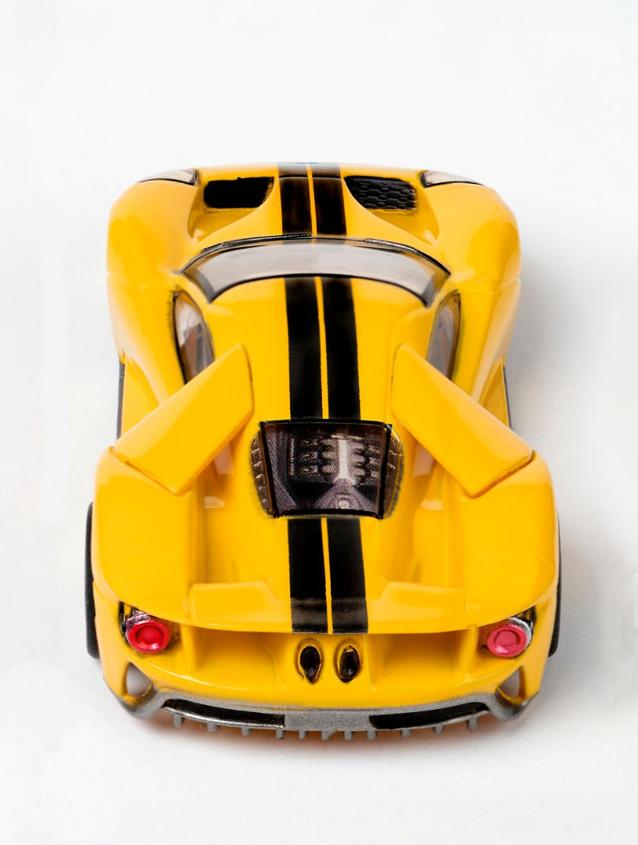AFX 22029 Ford GT Triple Yellow MegeG+ Mega G+ Ho slot car AFX22029