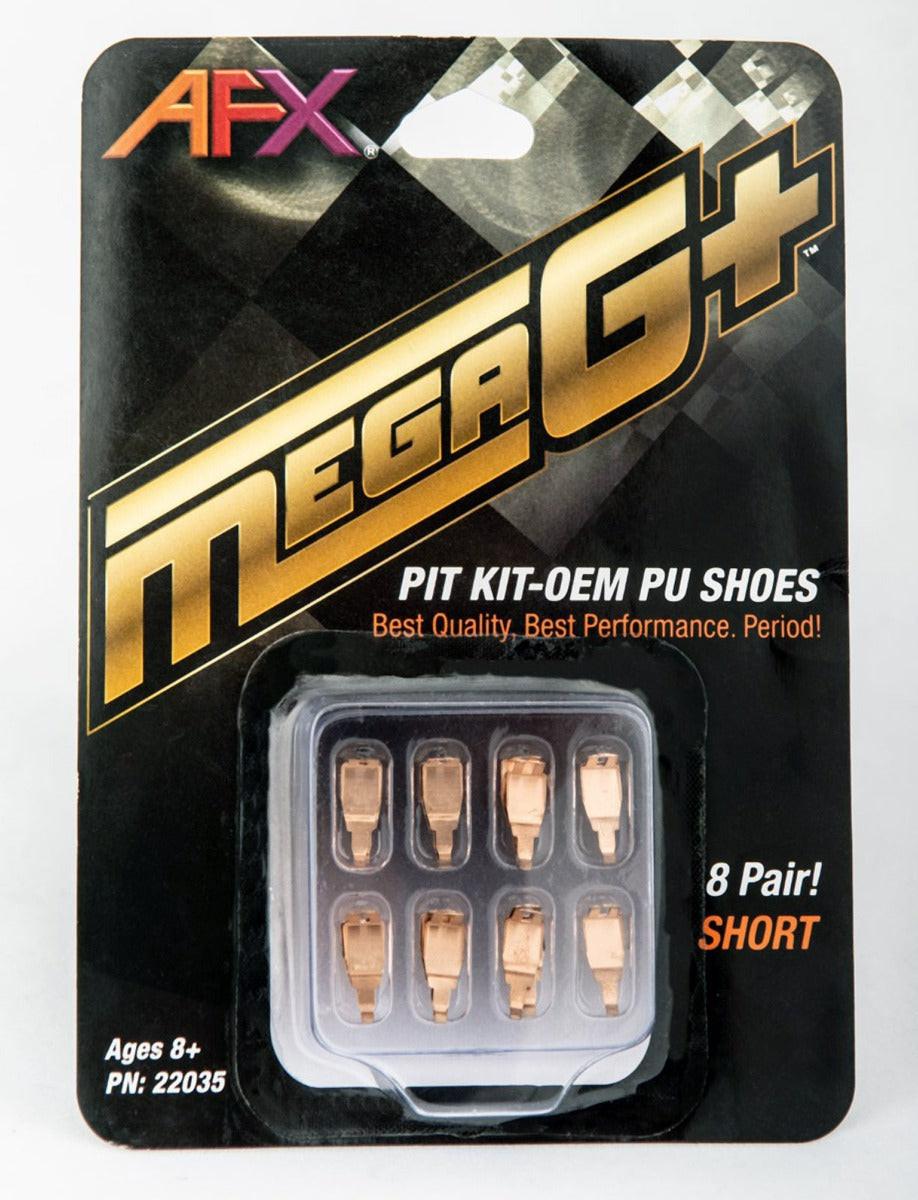 AFX 22035 Pit Kit OEM Pick up Shoes Short MG+ 1.5 Chassis AFX22035