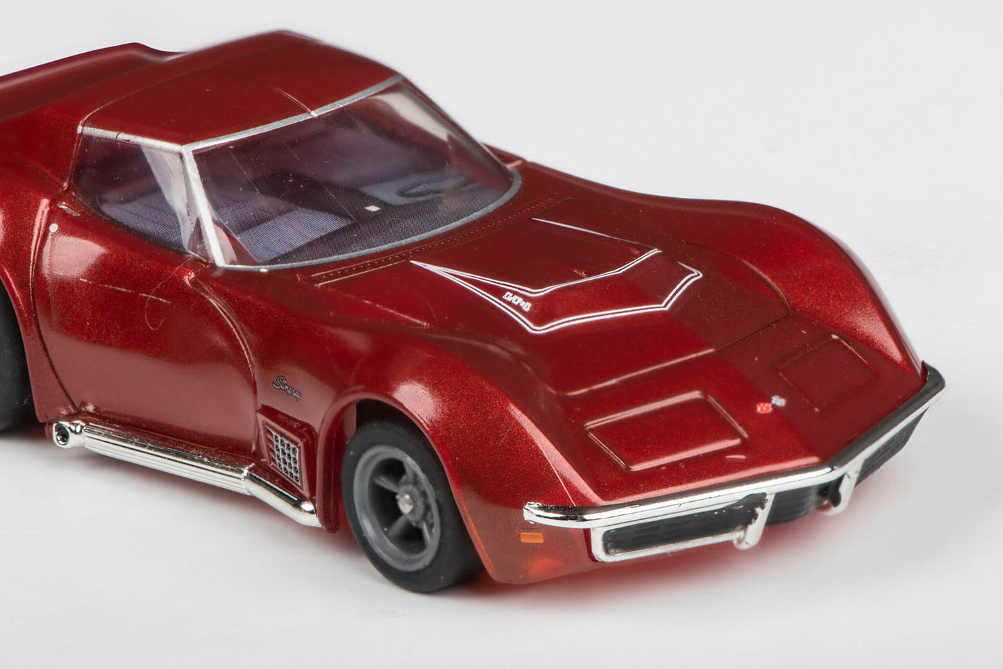 AFX 22038 1970 Corvette LT1 Red Metallic Mega G+ HO Scale Slot Car