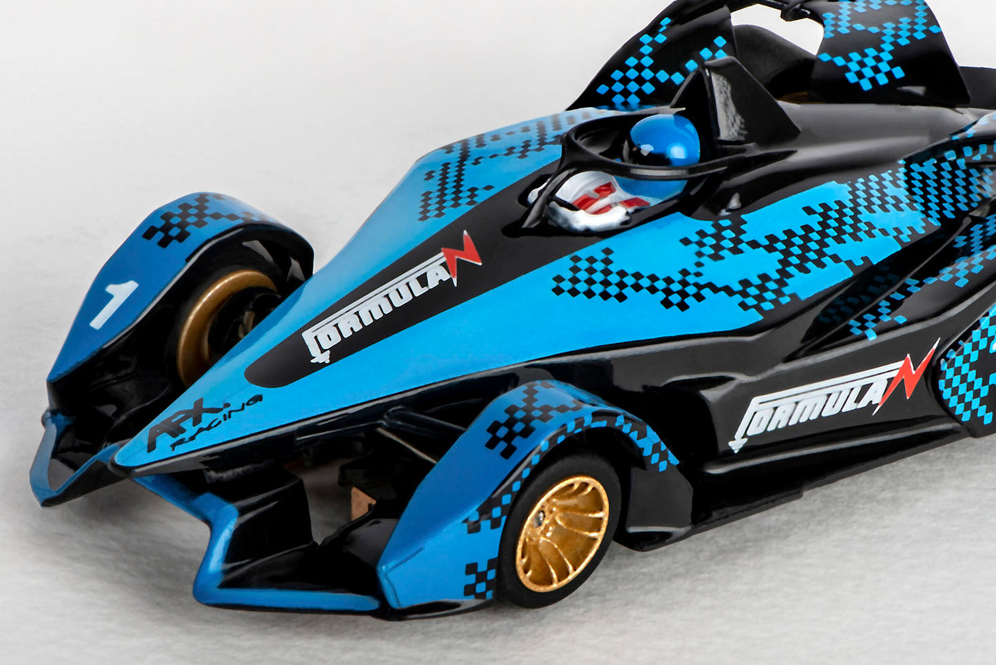 AFX 22039 Formula N Black & Blue Mega G+ MegaG Plus HO Slot Car