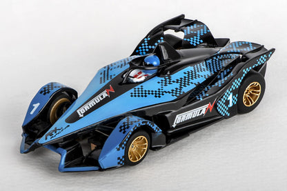 AFX 22039 Formula N Black & Blue Mega G+ MegaG Plus HO Slot Car