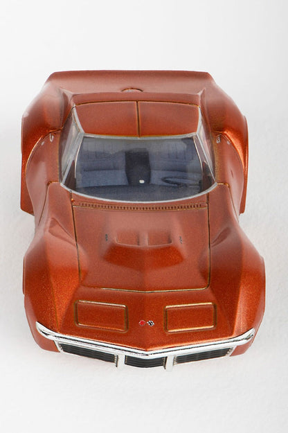 AFX 22047 1971 Corvette 454 Ontario Orange Mega G+ MegaG Plus HO Slot Car