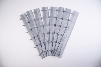 AFX Racing 22054 Catch Fence 14" Sections 8pcs HO Slot Car Track Accessories