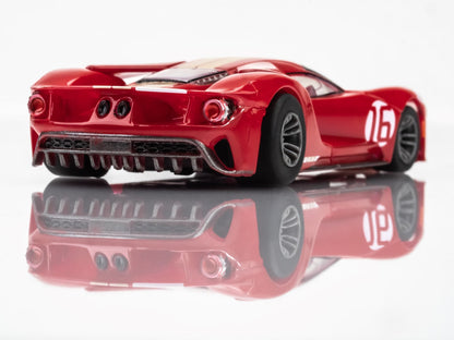 AFX 22067 Ford GT Heritage #16 Red Mega G+ MG+ HO scale slot Car MegaG Plus