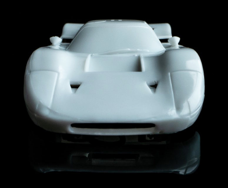 AFX 22070 Ford GT40 MK IV White Paintable Mega G+ HO Slot Car AFX22070