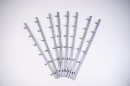 AFX 22072 Armco Barriers 14" Sections 8pcs HO Slot Car Track Accessories