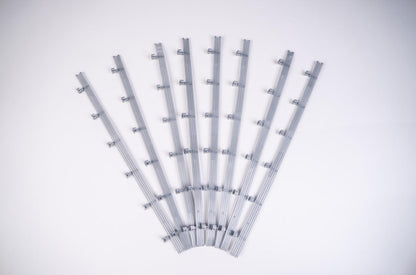 AFX 22072 Armco Barriers 14" Sections 8pcs HO Slot Car Track Accessories