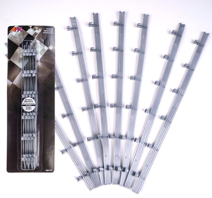 AFX 22072 Armco Barriers 14" Sections 8pcs HO Slot Car Track Accessories