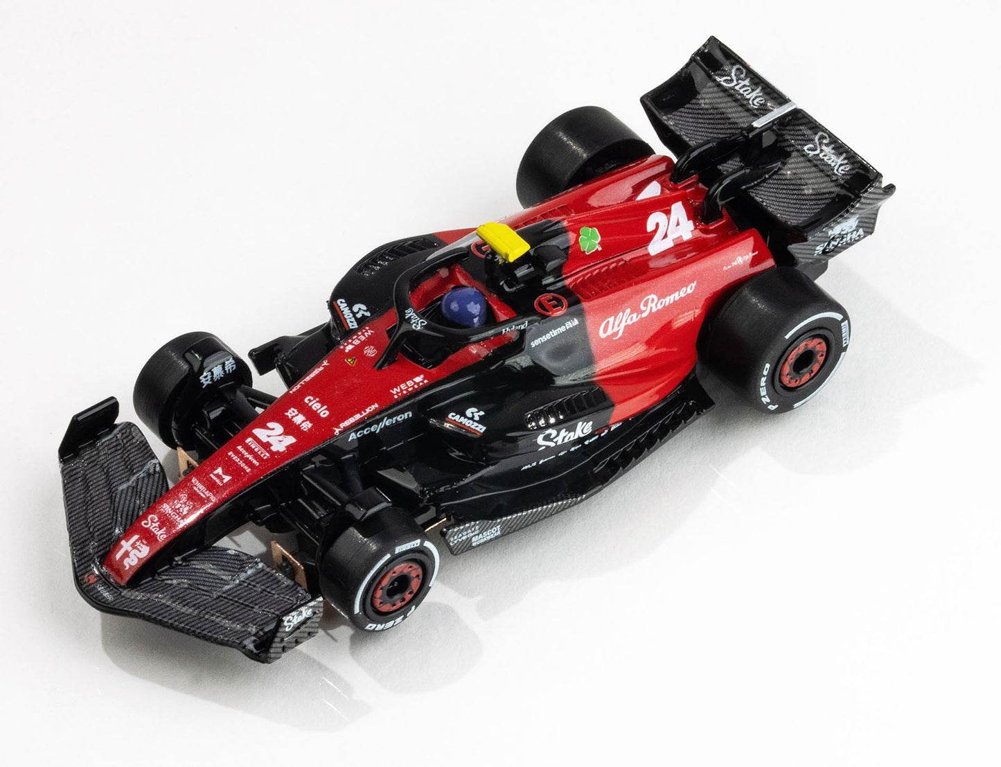 AFX 2023 Alfa Romeo F1 Valterri Bottas #77 & #24 HO Scale Slot Car 22083 22084