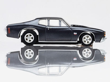 AFX 1972 Chevelle SS454 Black 22087 HO Scale Slot Car MegaG  Mega G+
