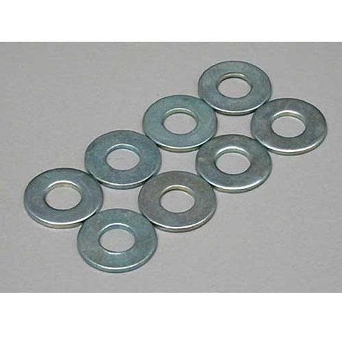 DuBro 2110 Flat Washers 4mm (8pcs) for Airplanes / Hardware