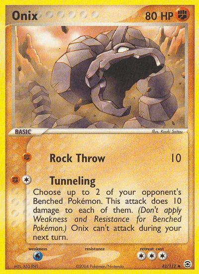 Onix (42/112) [EX: FireRed & LeafGreen]