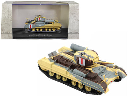 "Valentine MK.II" Infantry Tank MK.III "Harry I" "UK 8th Royal Tank Regiment Libya November 1941" 1/43 Diecast Model by AFVs of WWII  free shipping USA