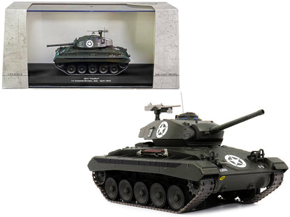 M24 "Chaffee" Tank #3 "U.S.A. 1st Armored Division Italy April 1945" 1/43 Diecast Model by AFVs of WWII  free shipping USA