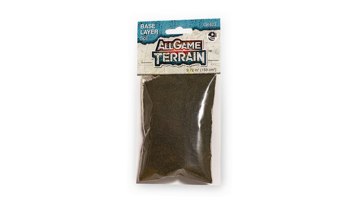 Woodland Scenics G6423 All Game Terrain Base Layer Soil