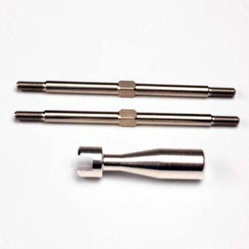 Traxxas 2338X Turnbuckles Titanium 96mm T-Maxx E-Maxx (2)