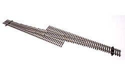 Walthers Track 948-83075 HO Code 83 #6 Single Crossover Left Hand