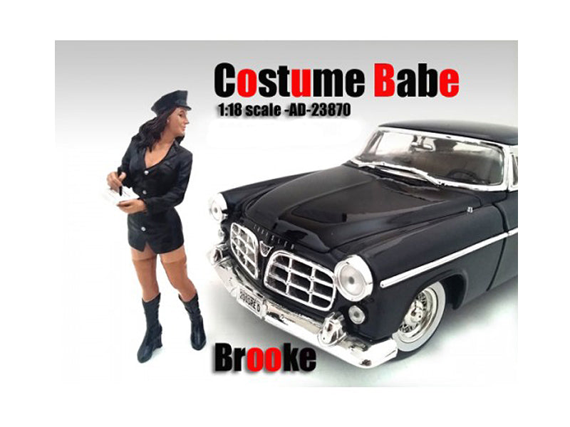 Costume Babe Brooke Figure For 1:18 Scale Models by American Diorama  free shipping USA