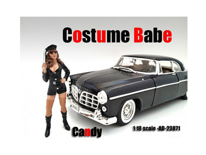 Costume Babe Candy Figure For 1:18 Scale Models by American Diorama  free shipping USA