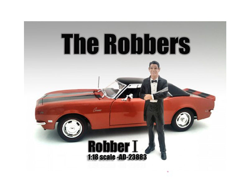 "The Robbers" Robber I Figure For 1:18 Scale Models by American Diorama  free shipping USA