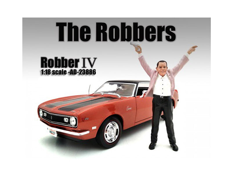 "The Robbers" Robber IV Figure For 1:18 Scale Models by American Diorama  free shipping USA