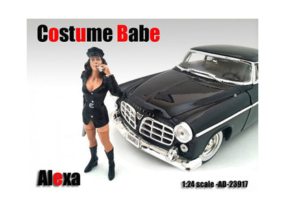 Costume Babe Alexa Figure For 1/24 Scale Models by American Diorama  free shipping USA