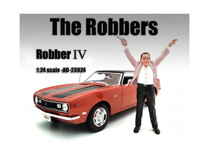 "The Robbers" Robber IV Figure For 1:24 Scale Models by American Diorama  free shipping USA
