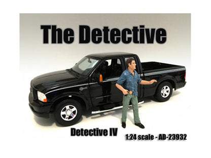 "The Detective #4" Figure For 1:24 Scale Models by American Diorama  free shipping USA