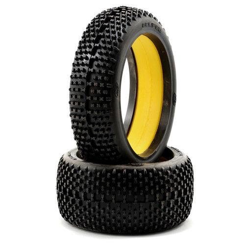 Losi LOSA7769R 1/8 Eclipse Buggy Tires w/Foam (Red) (2)
