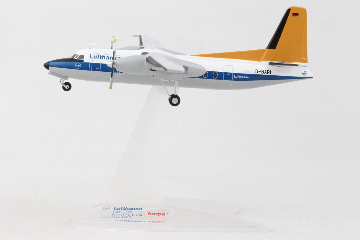 Herpa Wings HE571029 Lufthansa F-27 1/200 Friendship