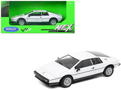 Lotus Esprit S2 Type 79 White "NEX Models" Series 1/24 Diecast Model Car by Welly  free shipping USA