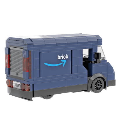 Amazing Delivery Van - Truck - Custom Printed Set - Made Using LEGO® Parts