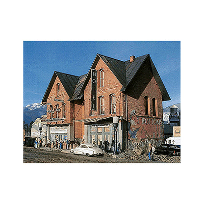 Downtown Deco 1025 HO Scale Addams Ave. Part Four -- Kit - 14 x 6" 35 x 15.2cm