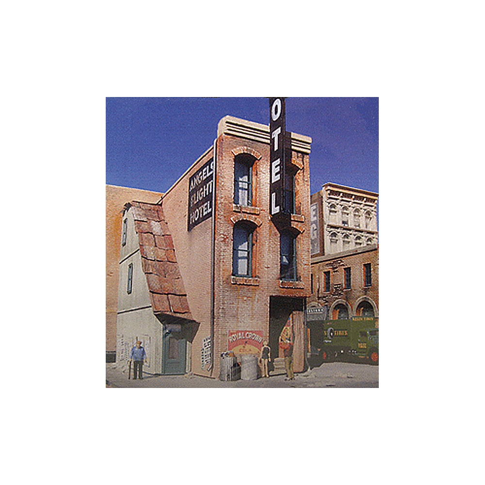 Downtown Deco 1033 HO Scale Skid Row Part Three -- Kit - 3-1/2 x 6" 8.9 x 15.2cm