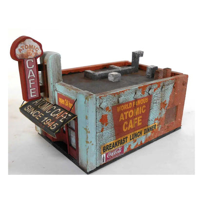 Downtown Deco 1067 HO Scale The Atomic Cafe -- Cast-Hydrocal Kit